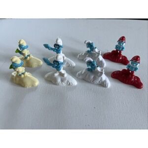 Smurfs The Lost Village McDonalds Happy Meal Toy Lot 2017 5 Figures